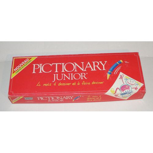 Pictionary Junior 4 Mots A Dessiner Et A Faire Dessiner Parker 94