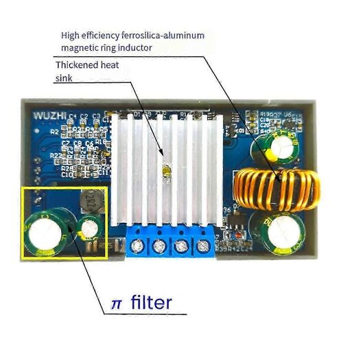 CNC DC Buck Boost Converter CC CV 0.5-30V 4A Alimentation régulée réglable pour batterie solaire ChNEW