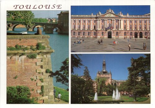Carte Postale De Toulouse (Haute-Garonne) 3 Vues (Réf.10559)