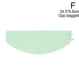 Casque Universel Transparent Anti-Buée Patch Film Imperméable Film D'objectif Pour Motocyclette Visière Clair Anti-Buée Moto Accessoires De Moto
