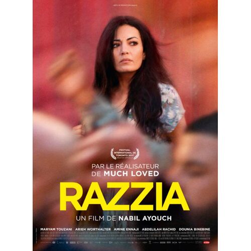 Affiche De Cinéma Authentique " Razzia " (2018) - Format 160x120 Cm - Pliée - Nabil Ayouch, Maryam Touzani, Arieh Worthalter, Abdelilah Rachid -