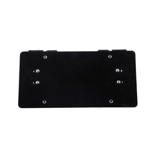 Cadre De Plaque D'immatriculation Rabattable Tout-Terrain, Rouleau Treuil Automatique, Support Guide-Câble, 8 3/4 Pouces