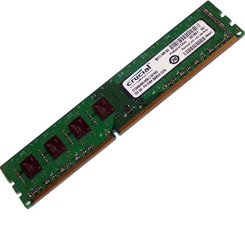 2Go RAM PC Crucial CT25664BA160B.C16FKR2 240-PIN DDR3 PC3-12800U 2Rx8 1600Mhz