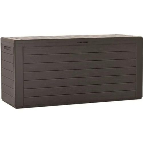 Prosperplast Boîte De Jardin Verrouillable Umbra 280l Woodebox