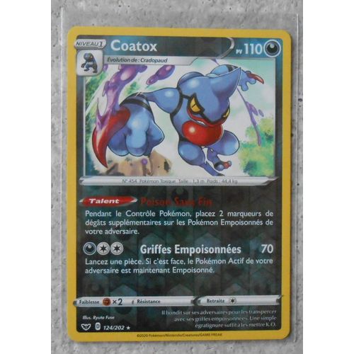 Coatox Reverse 124/202 - Epée Bouclier - Vf