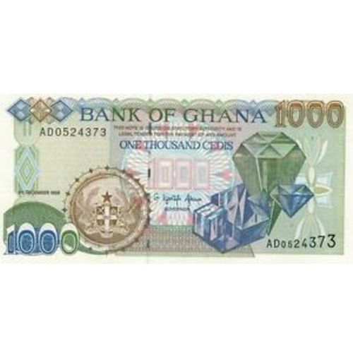 Billet Ghana 1000 Cedis - 1996