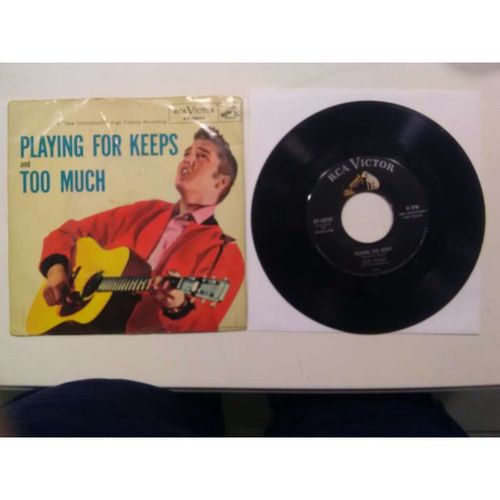 Playing For Keeps 45 Tours Usa 1956 Rca 47-6800