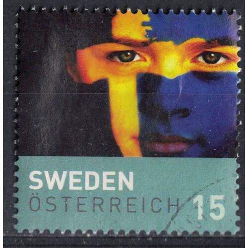 Autriche 2008 Oblitéré Used Pays Uefa Euro 2008 Sweden Suède Su