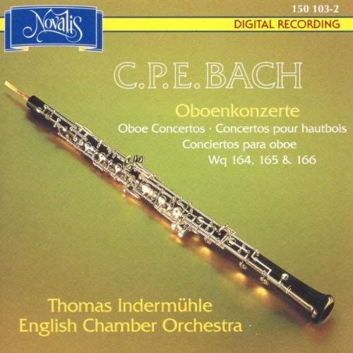 Concertos Pour Haubois Wq. 164, 165 & 166 Indermühle, H-Bois & Dir. English Chamber Orchestra