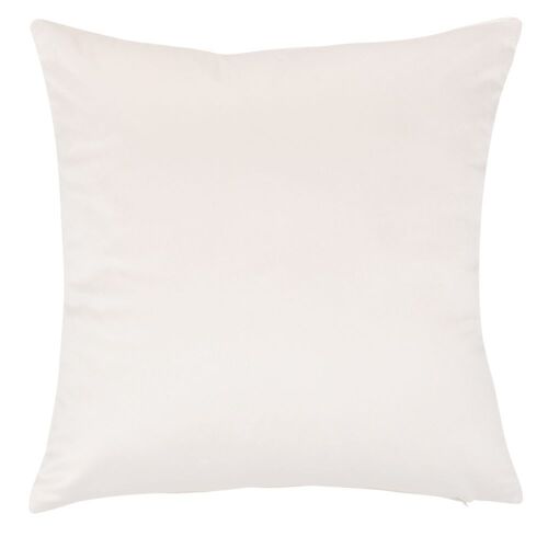 Housse De Coussin En Polyester Recyclé Plissé Écru 40x40