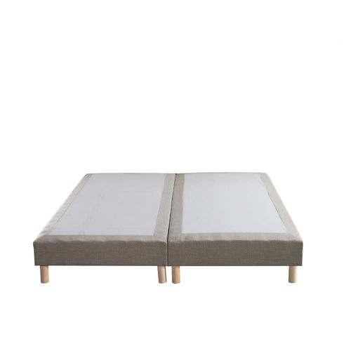 Sommier Tapissier Beige 2x80x200