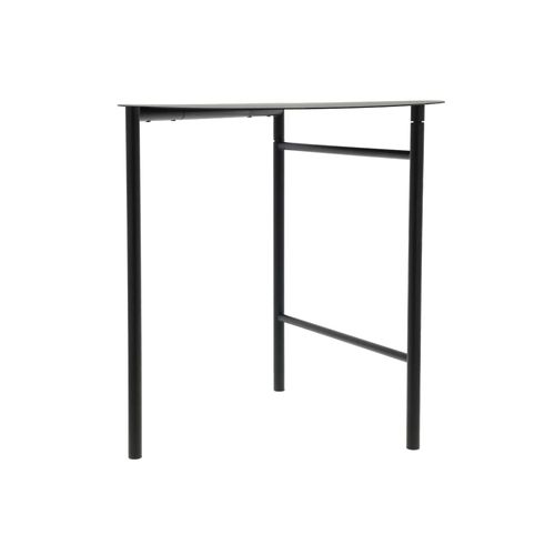 Table En Acier Laqué Noir