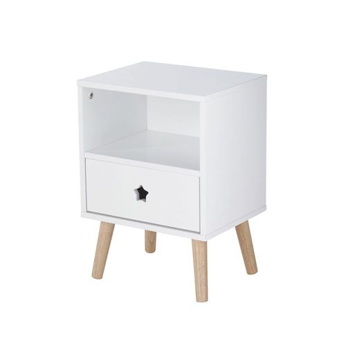 Table De Chevet Enfant Blanche