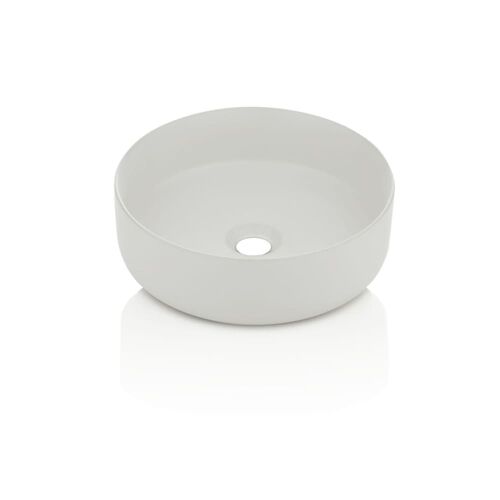Lavabo à poser blanc en céramique