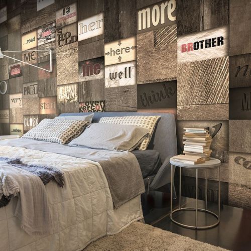 Paris Prix - Papier Peint "epigraf" 50x1000cm