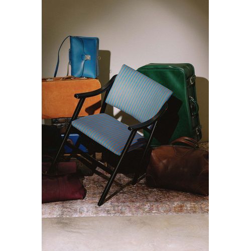 Chaise Avec Accoudoirs En Bois De Hêtre.