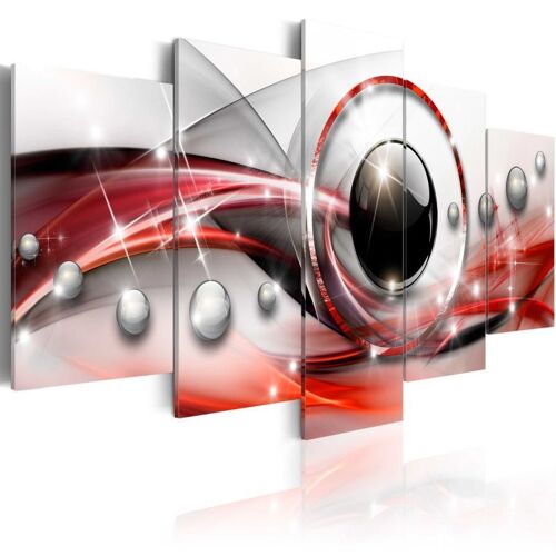 Tableau Imprimé "Oeil Rouge" 100 x 200 cm