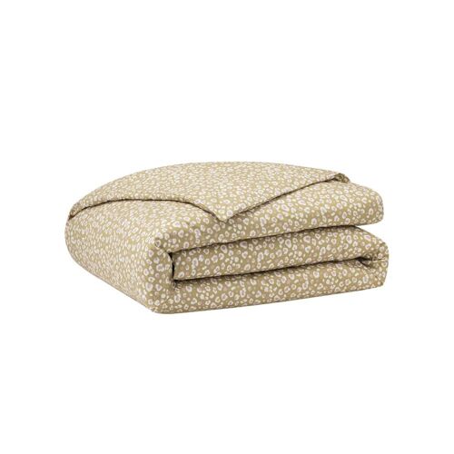 Housse De Couette En Percale De Coton Vert 260x240
