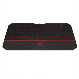 Redragon PEGASUS - K502 Clavier Gamer 104 touches frappe silencieuse type chiclet AZERTY avec rétroéclairage RGB - USB