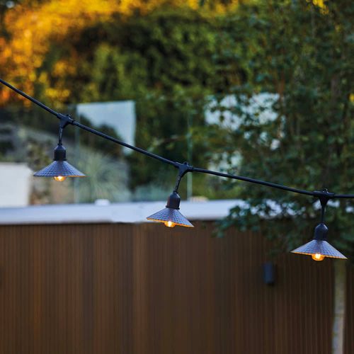 Guirlande Lumineuse Acier Gris 6m