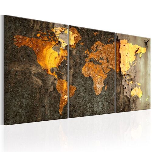 Tableau Imprimé "Metal World" 30 x 60 cm
