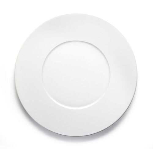 Service Vaisselle En Porcelaine Blanc
