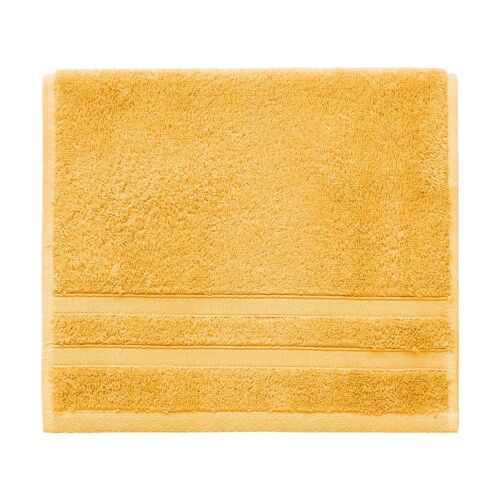 Lot De 3 Serviettes Invité 600 G/M² Caramel 30x50 Cm