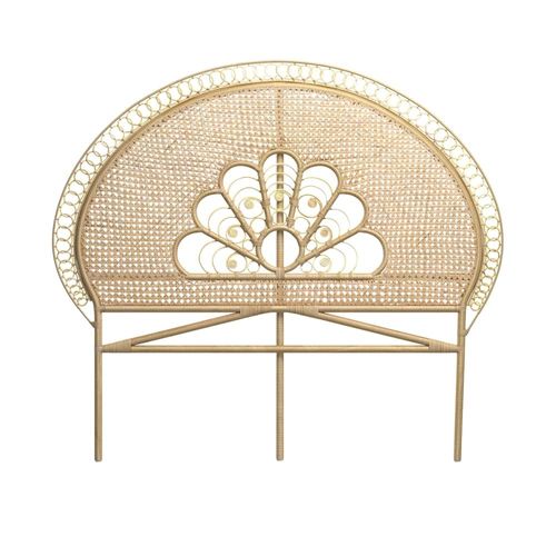 Tête De Lit 140 Cm En Rotin Naturel