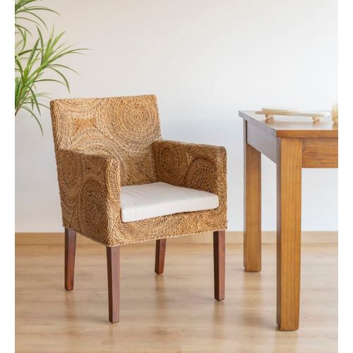Fauteuil En Rotin Marron