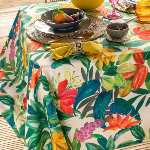 Nappe En Coton Multicolore 140x140cm