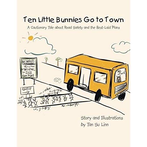 Ten Little Bunnies Go To Town