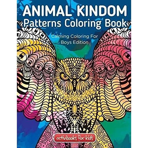 Animal Kingdom Patterns Coloring Book