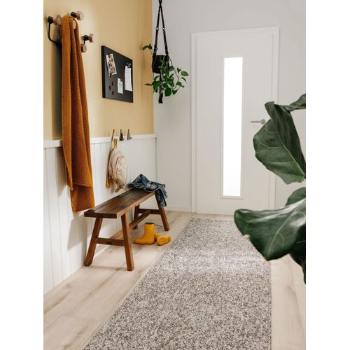Tapis Lavable Taupe 80x240