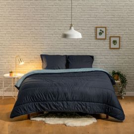 Couette Imprimée Bicolore Chaude 220x240cm