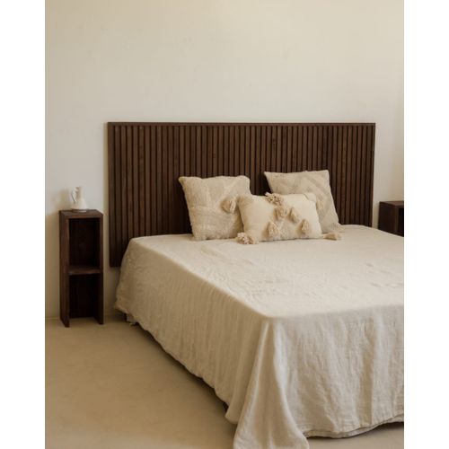 Tête De Lit En Bois De Pin En Teinte Marron De 160x80cm