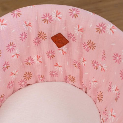 Habillage De Couffin Bébé En Gaze De Coton Tu