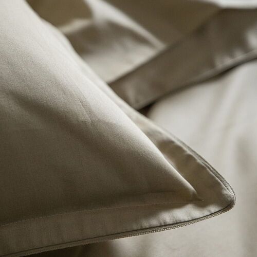 Drap Housse En Satin De Coton Désert 200x200