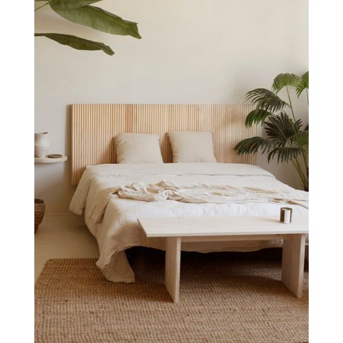 Tête De Lit En Bois De Pin Naturel 160x80cm