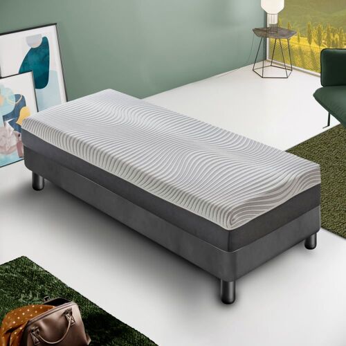 Matelas ressorts ensachés et mémoire de forme 80x190 epaisseur 20 cm