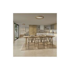 Plafonnier Design En Plastique Bois