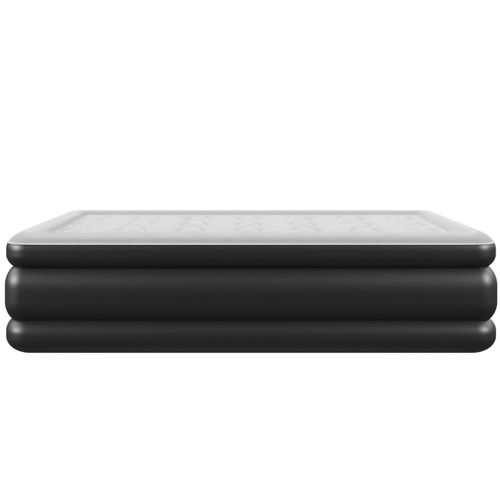 Matelas gonflable pour 1 personne noir/blanc