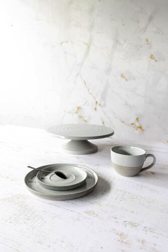 Lot De 6 Mug En Céramique, Blanc, 46 Cl
