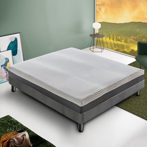 Matelas ressorts ensachés et mémoire de forme 160x190 epaisseur 20 cm