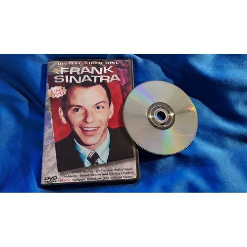 Frank Sinatra 3 In 1 Dvd Hollywood Hall Of Fame + Suddenly (Film) + Frank & Sterling Hayden + Exclusive Interactive Quiz Usa 1998