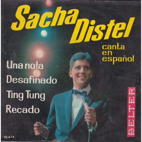 Sacha Distel Rare Ep Spain Chanté En Espagnol