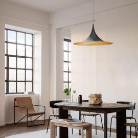 Suspension En Métal Noir