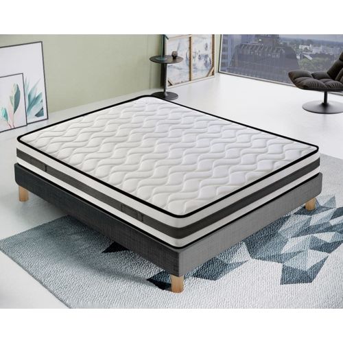 Matelas en mousse, réversible, 120x200 épaisseur 20 cm