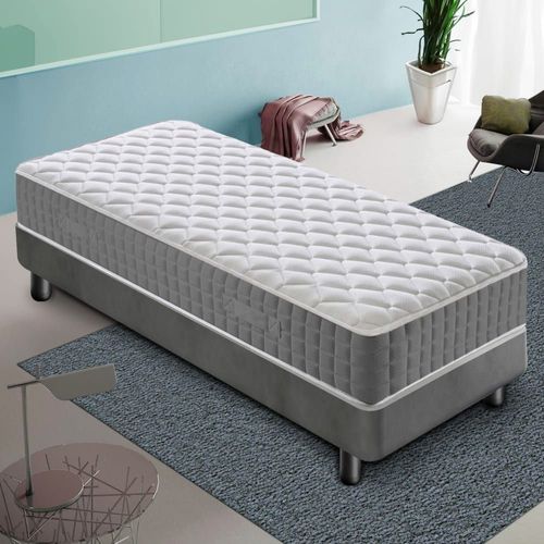 Matelas ressorts ensachés et mémoire de forme 90x200 épaisseur 22 cm
