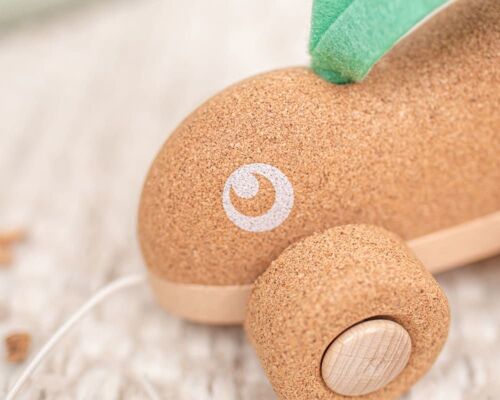 Lapin à tirer en liège