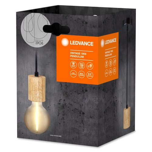 Suspension En Acier Avec Finition Bois,163cm